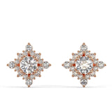 Kite Diamond Jacket Earrings