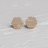 Octa Burst Stud Earrings