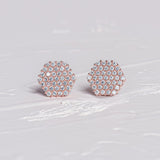 Octa Burst Stud Earrings