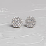 Octa Burst Stud Earrings