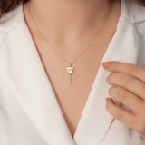 Tiny Droplet Necklace