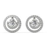 Whirlwind Diamond Jacket Earrings