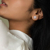 Double Halo Diamond Jacket Earrings Earring Silvermist Jewelry 